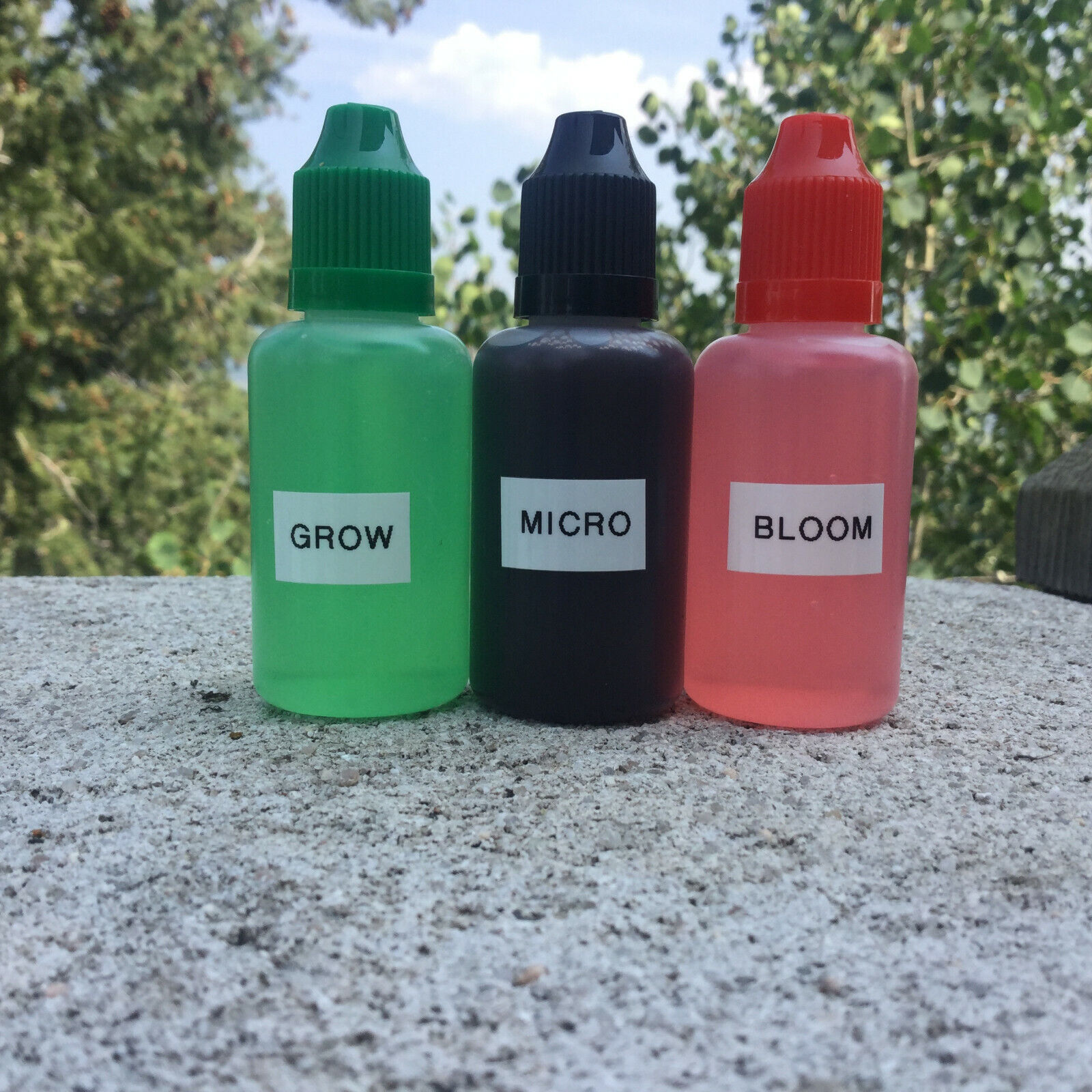 Advanced Nutrients Trio: Grow, MIcro & Bloom 1oz or 2oz -- 3-Bottle Kit